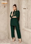 Aneri Vol 1 By Mayur Heavy Vertican Silk With Heavy Embroidery Co Ord Set Exporters In India